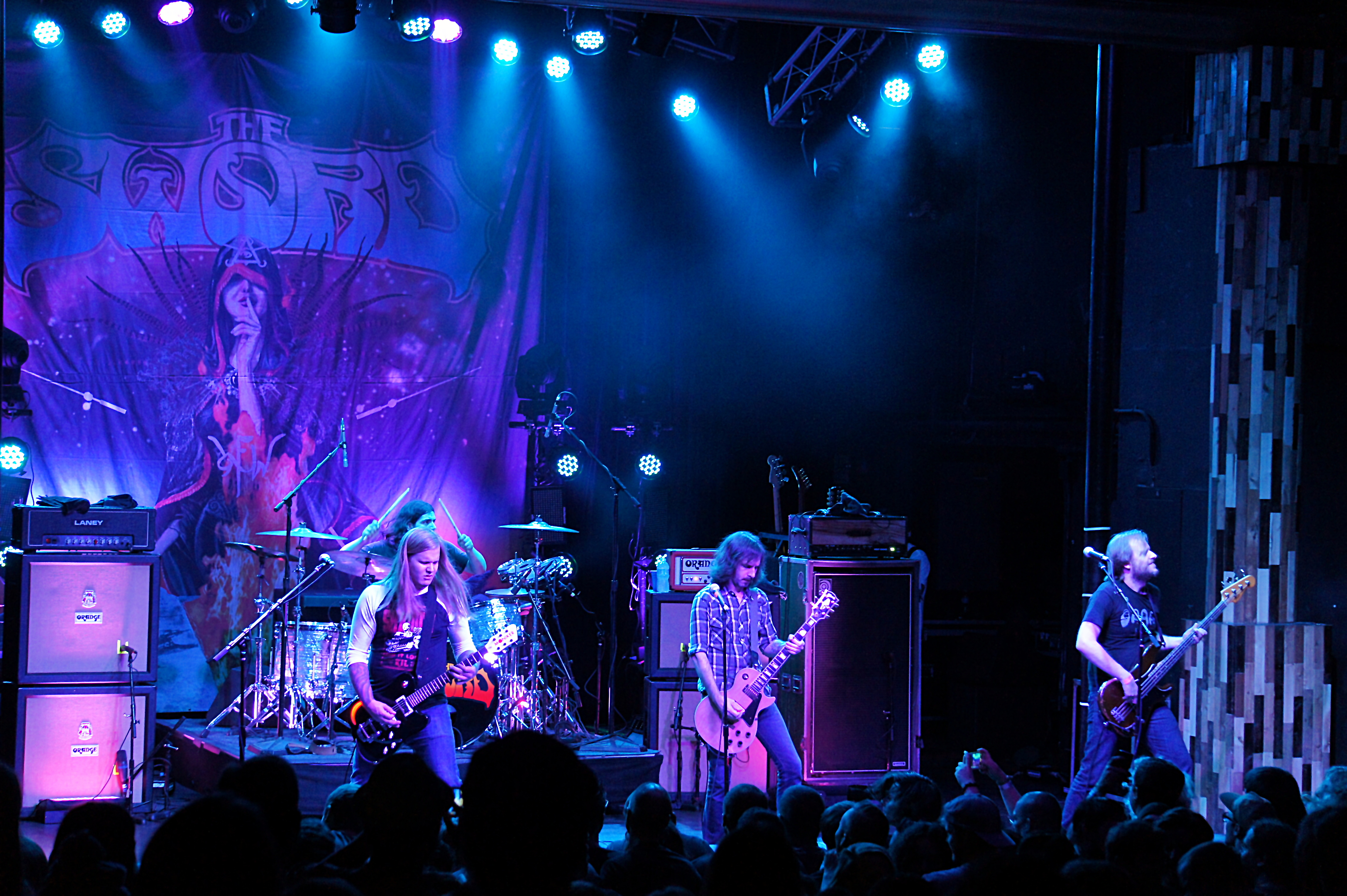 The Sword performing at The Observatory in Santa Ana, California on August 1, 2013